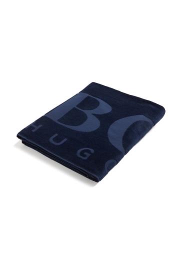 Ręcznik Plażowy BOSS Soft Cotton Ciemny Niebieskie Męskie (Pl48908)